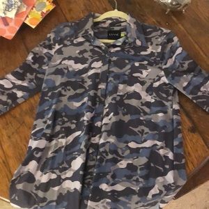 Lysse long sleeve camouflage shirt. Long too!
